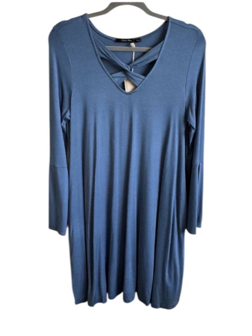 NWT Doe & Rae Swing Dress in Cerulean Blue